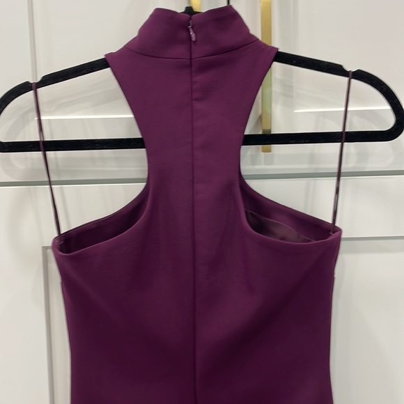 Revolve/Intermix Brand Cinq A Sept Jax Purple Mini Dress - Picture 5 of 16